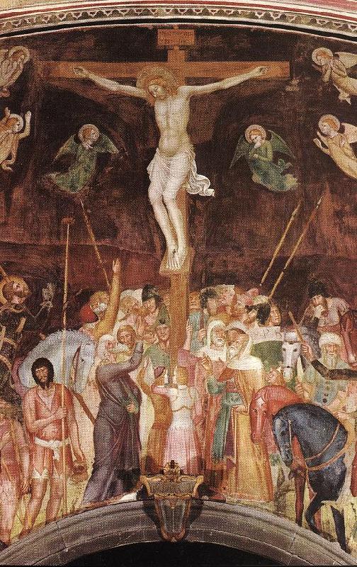 ANDREA DA FIRENZE Crucifixion (detail) jj France oil painting art
